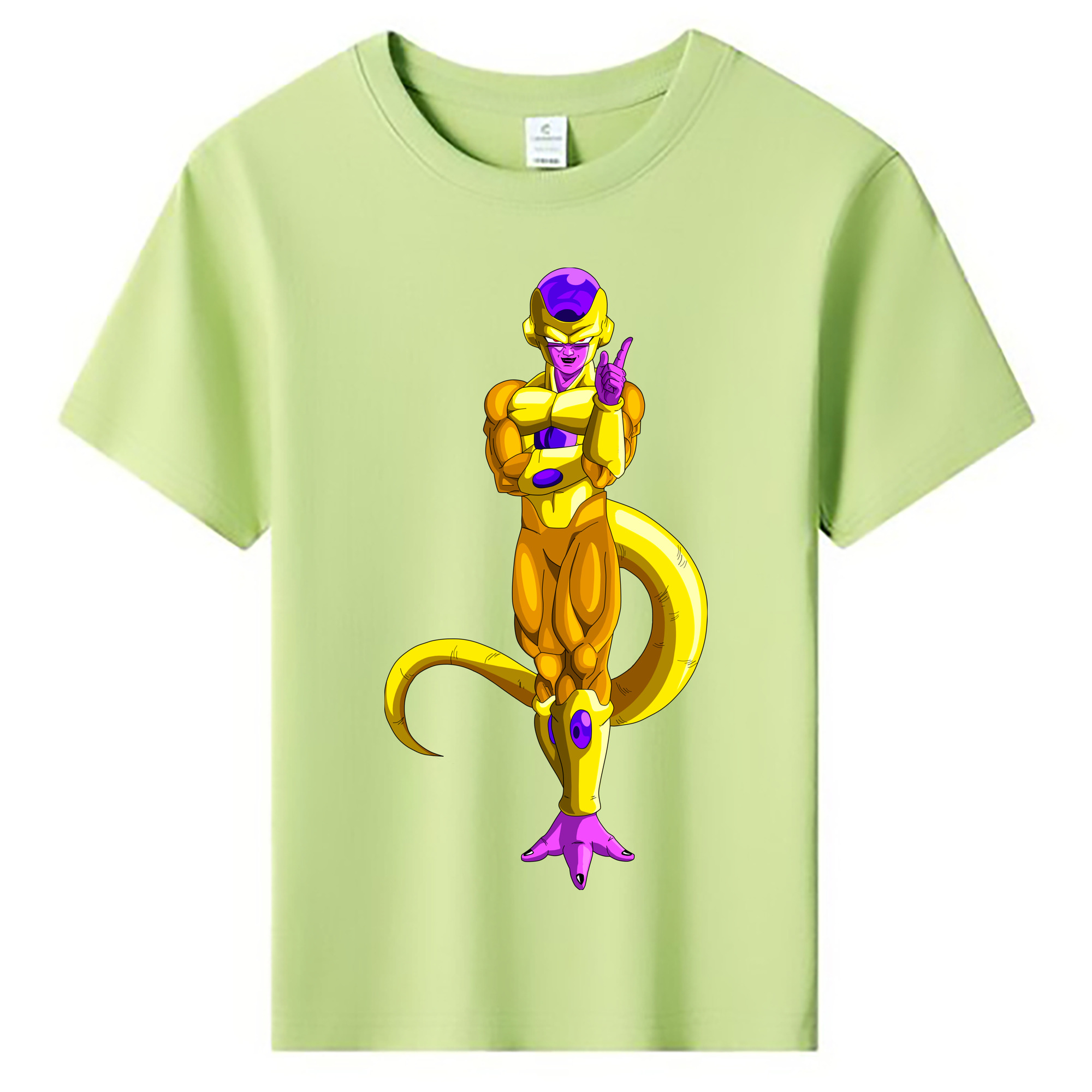 （画像用） ドラゴンボール フリーザ DRAGON BALL Frieza 綿100％キッズTシャツ（フロントプリント）